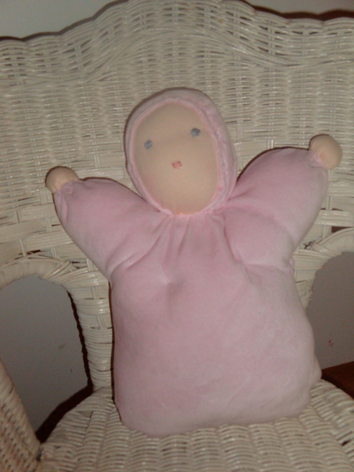 Soft Pink Bunting Baby
