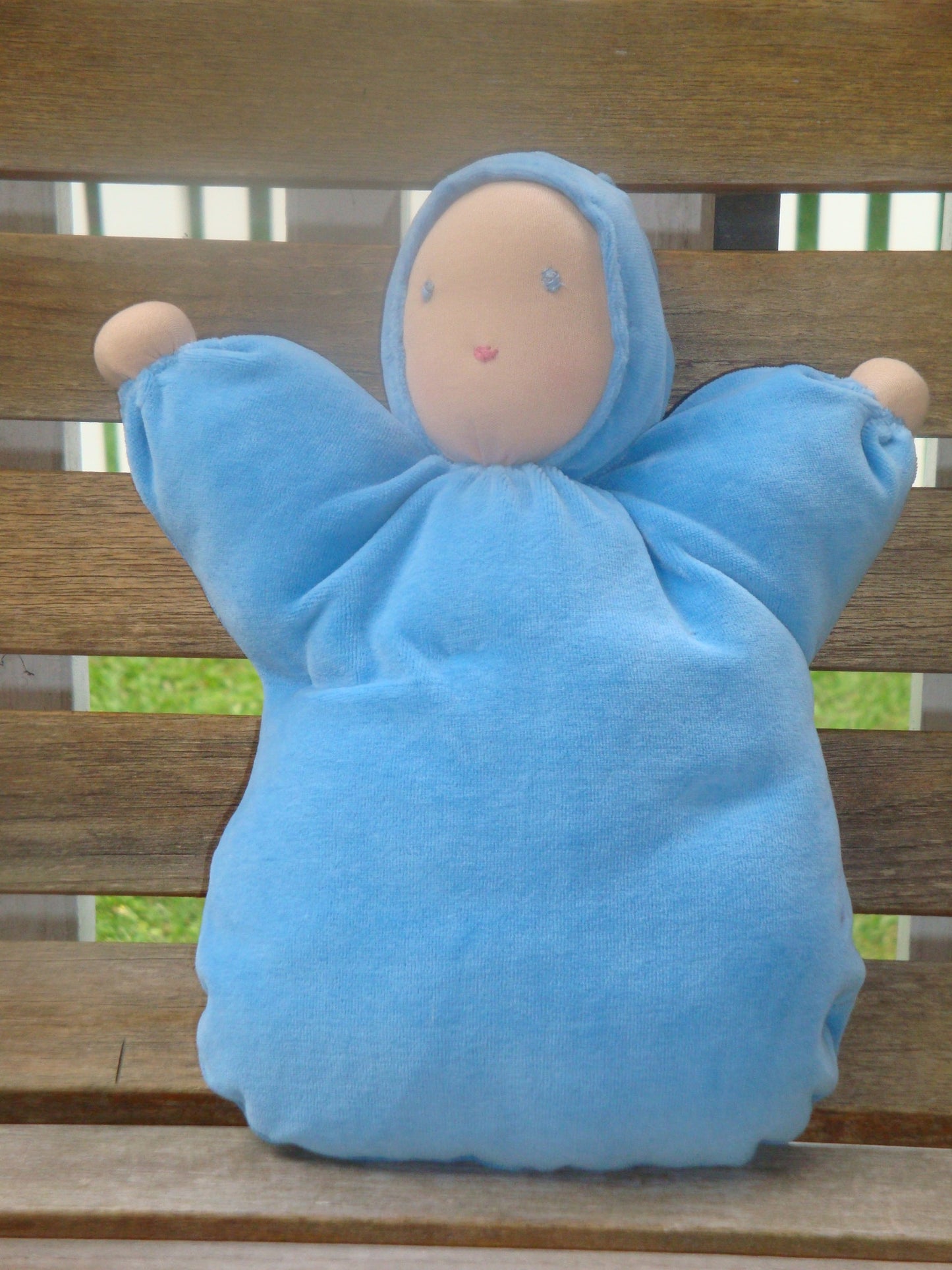 Baby Blue Large Bunting Baby