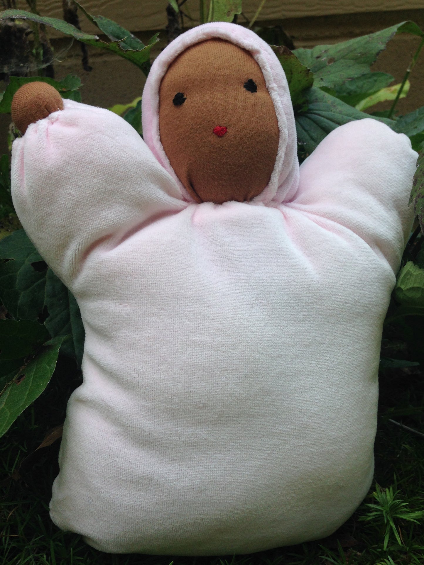 Soft Pink Bunting Baby