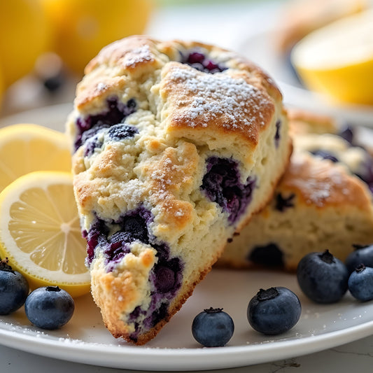 Lemon Blueberry Scone
